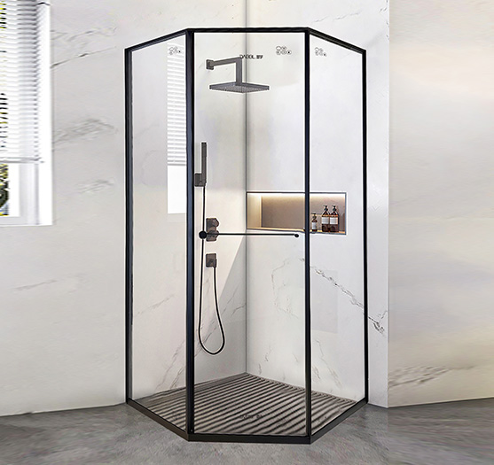 鉆石型單移門淋浴房NF