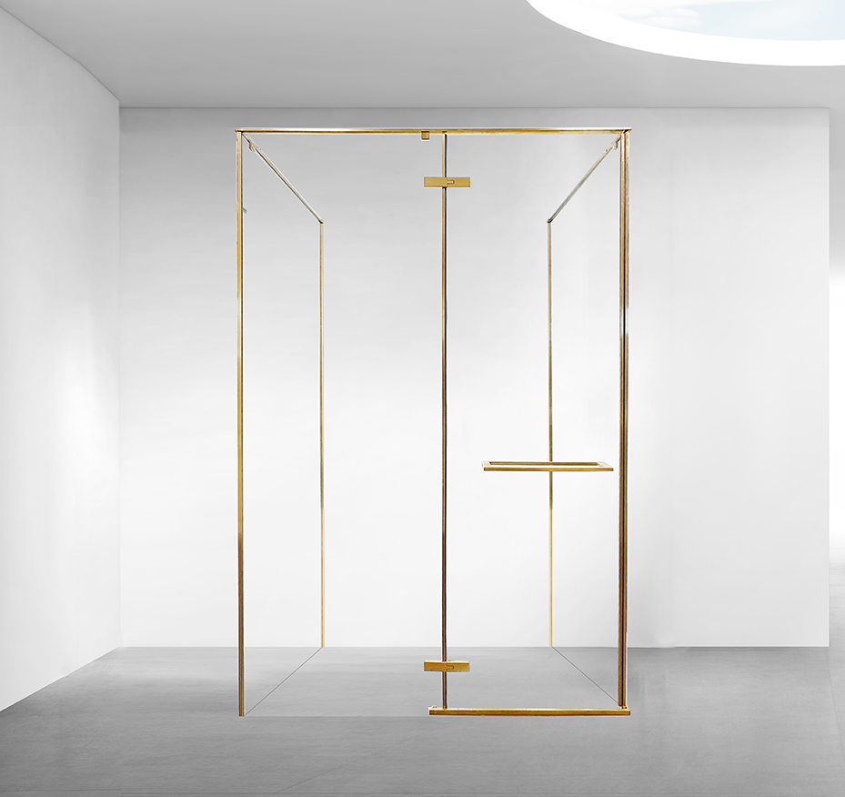 方形淋浴房TU鉸鏈平開(kāi)門